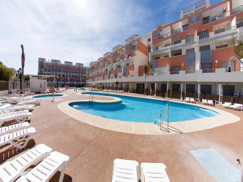Apartahotel Marina Rey Vera Bagian luar foto