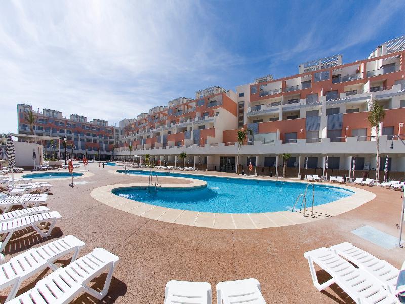 Apartahotel Marina Rey Vera Bagian luar foto
